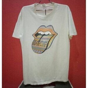 Rolling Stones Bridges To Babylon World Tour Retro Band T-Shirt 175